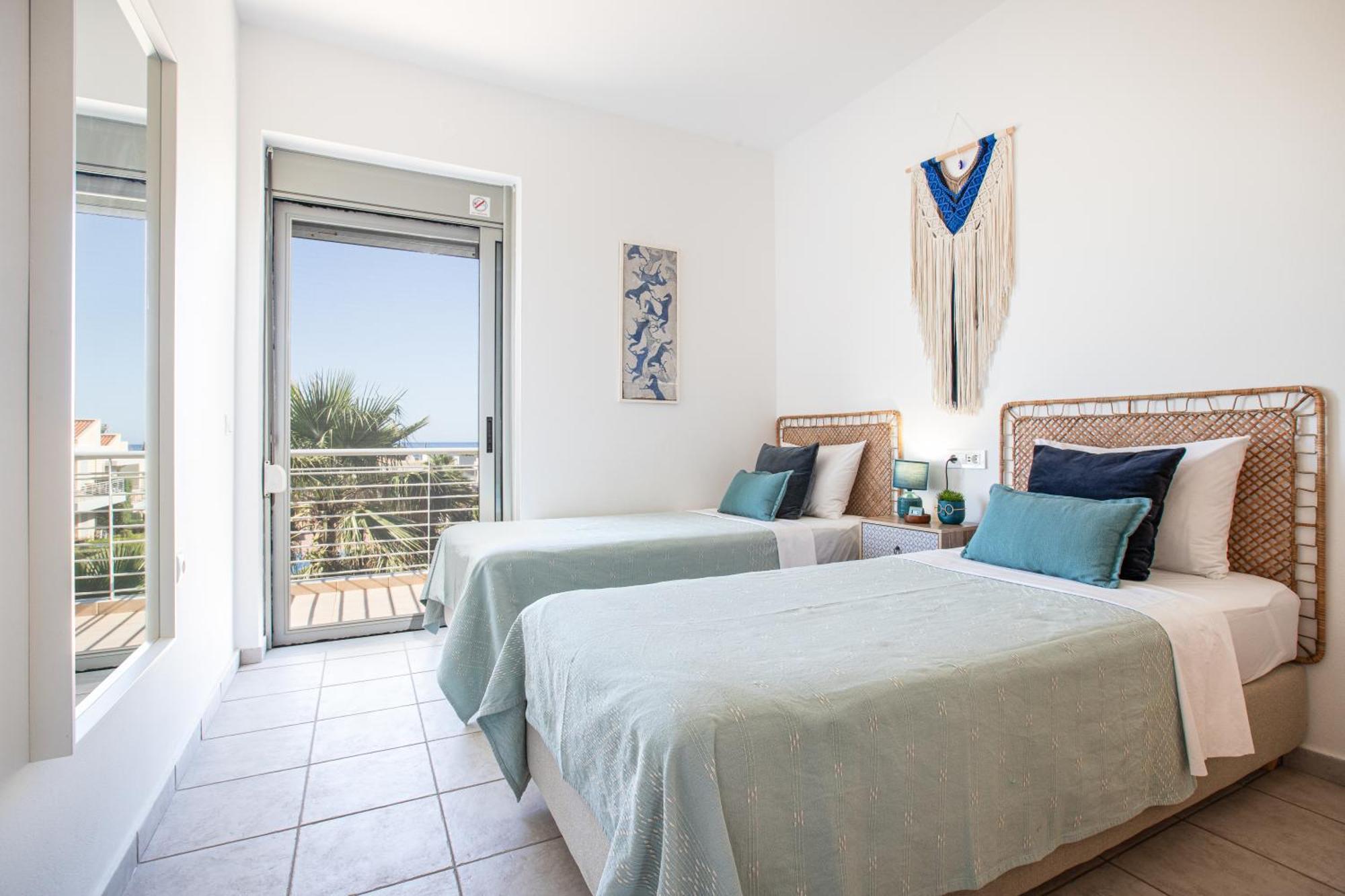 Maleme Yoga Blue Apartment Chania  Ngoại thất bức ảnh