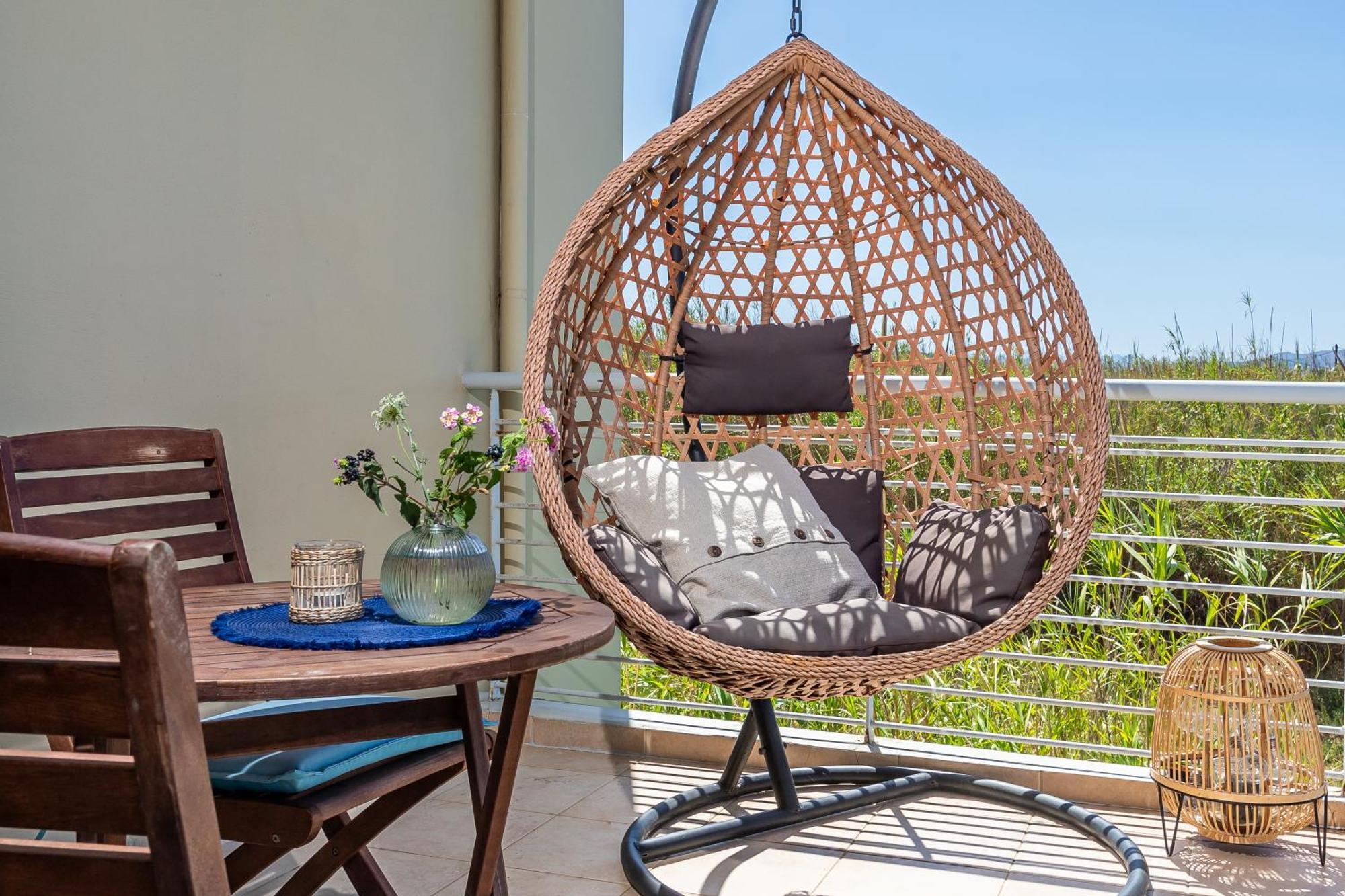 Maleme Yoga Blue Apartment Chania  Ngoại thất bức ảnh