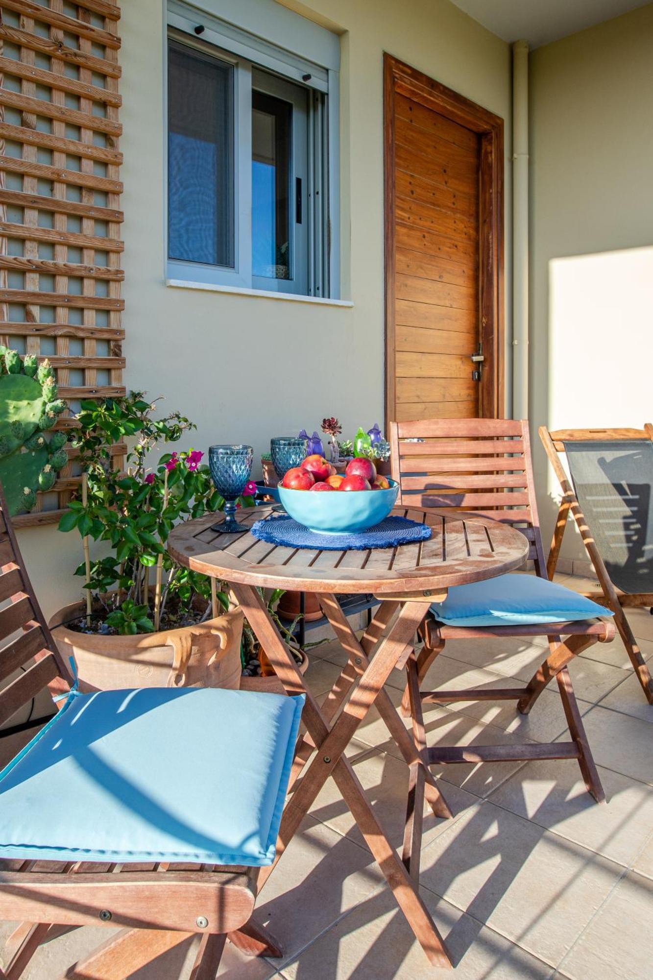 Maleme Yoga Blue Apartment Chania  Ngoại thất bức ảnh
