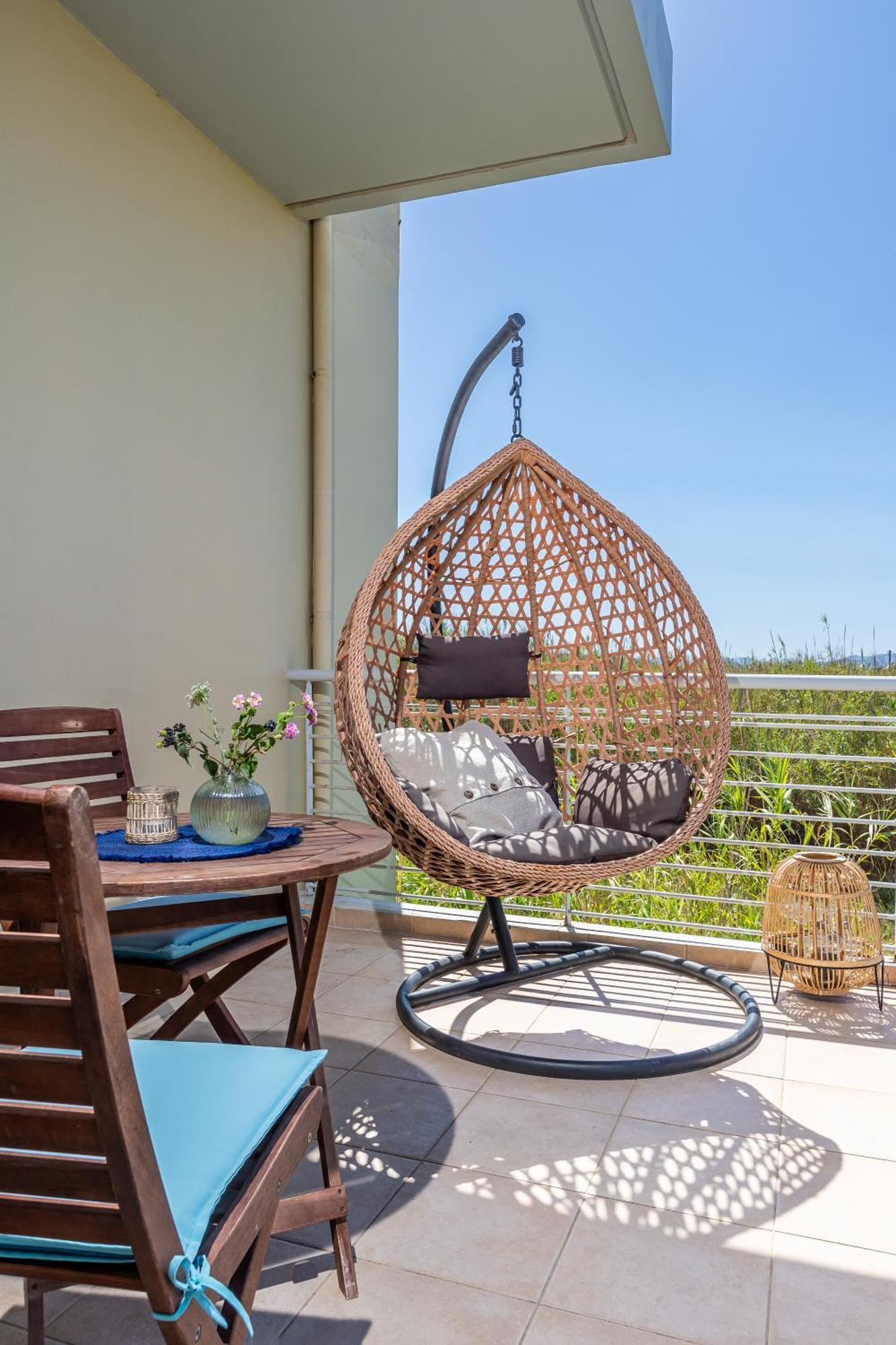 Maleme Yoga Blue Apartment Chania  Ngoại thất bức ảnh