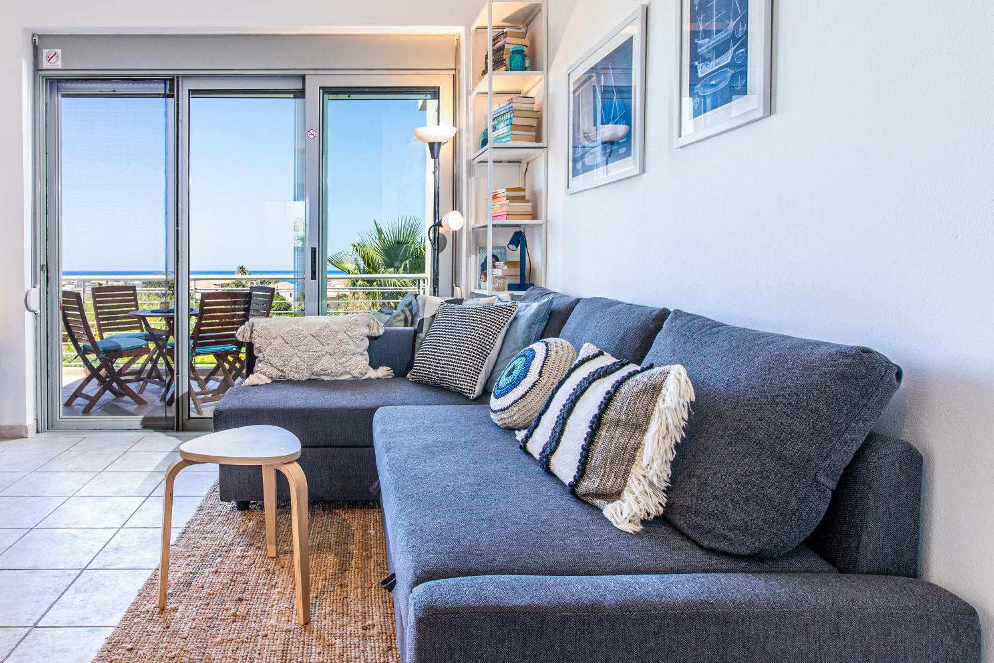 Maleme Yoga Blue Apartment Chania  Ngoại thất bức ảnh