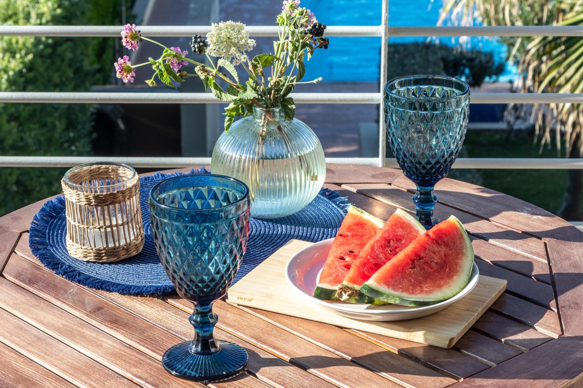 Maleme Yoga Blue Apartment Chania  Ngoại thất bức ảnh