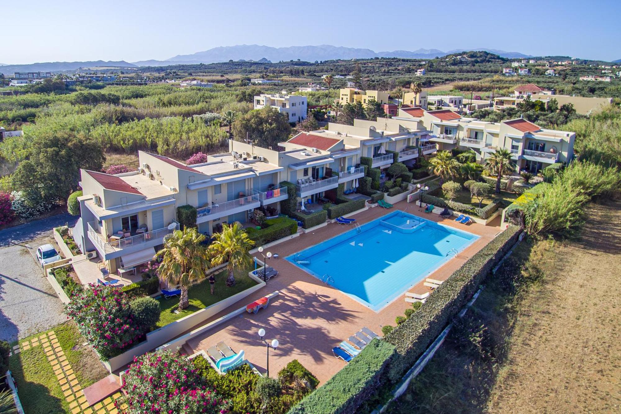 Maleme Yoga Blue Apartment Chania  Ngoại thất bức ảnh