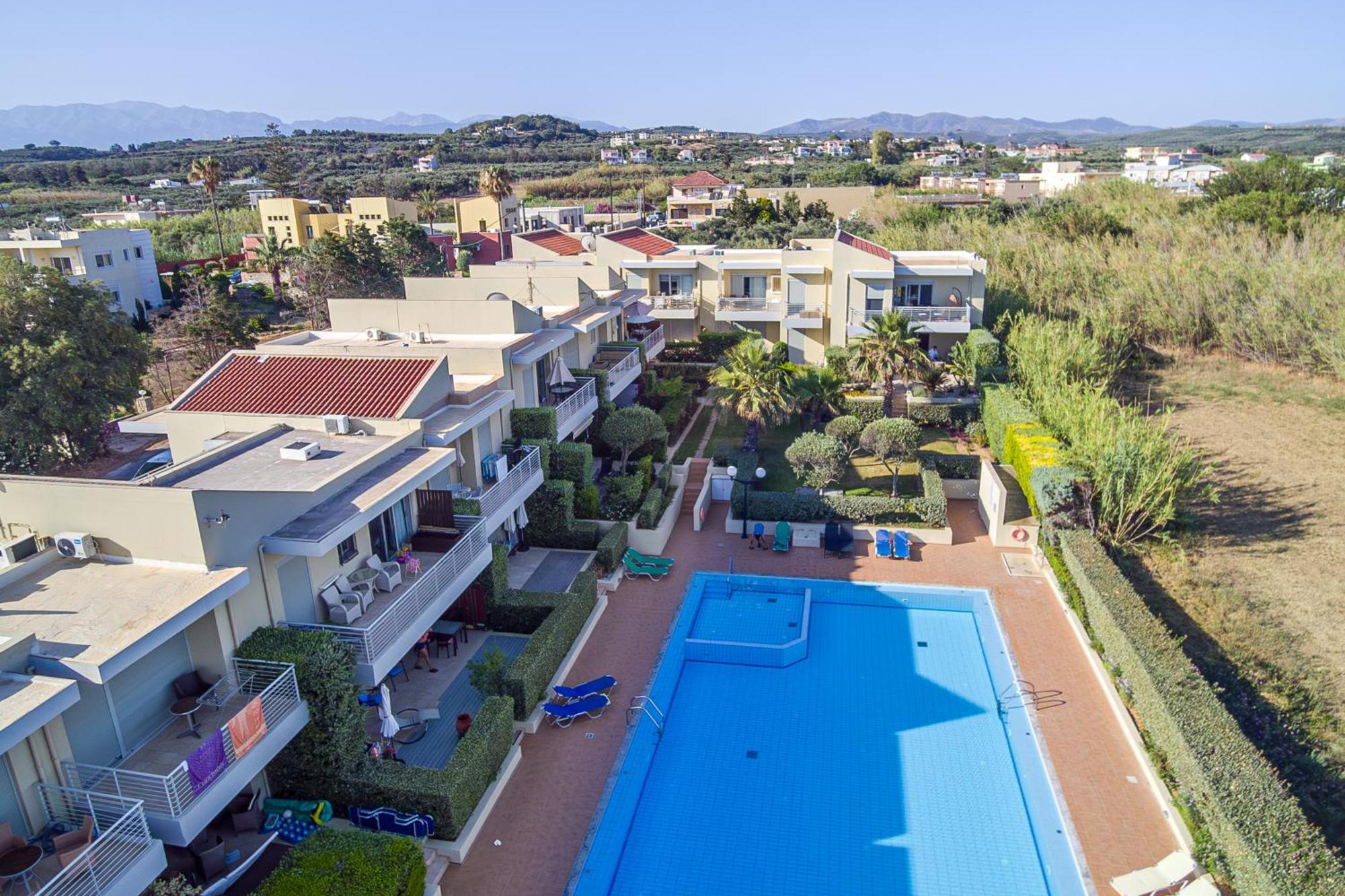 Maleme Yoga Blue Apartment Chania  Ngoại thất bức ảnh