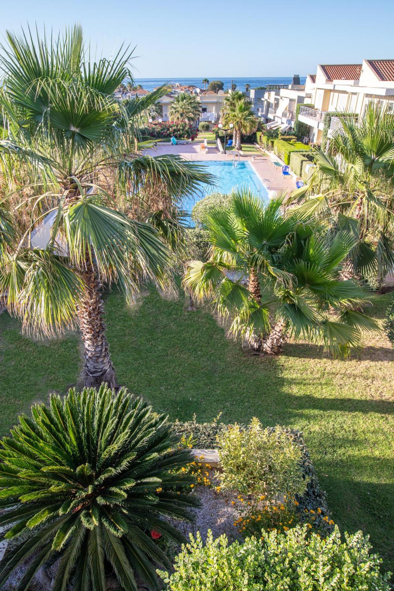 Maleme Yoga Blue Apartment Chania  Ngoại thất bức ảnh