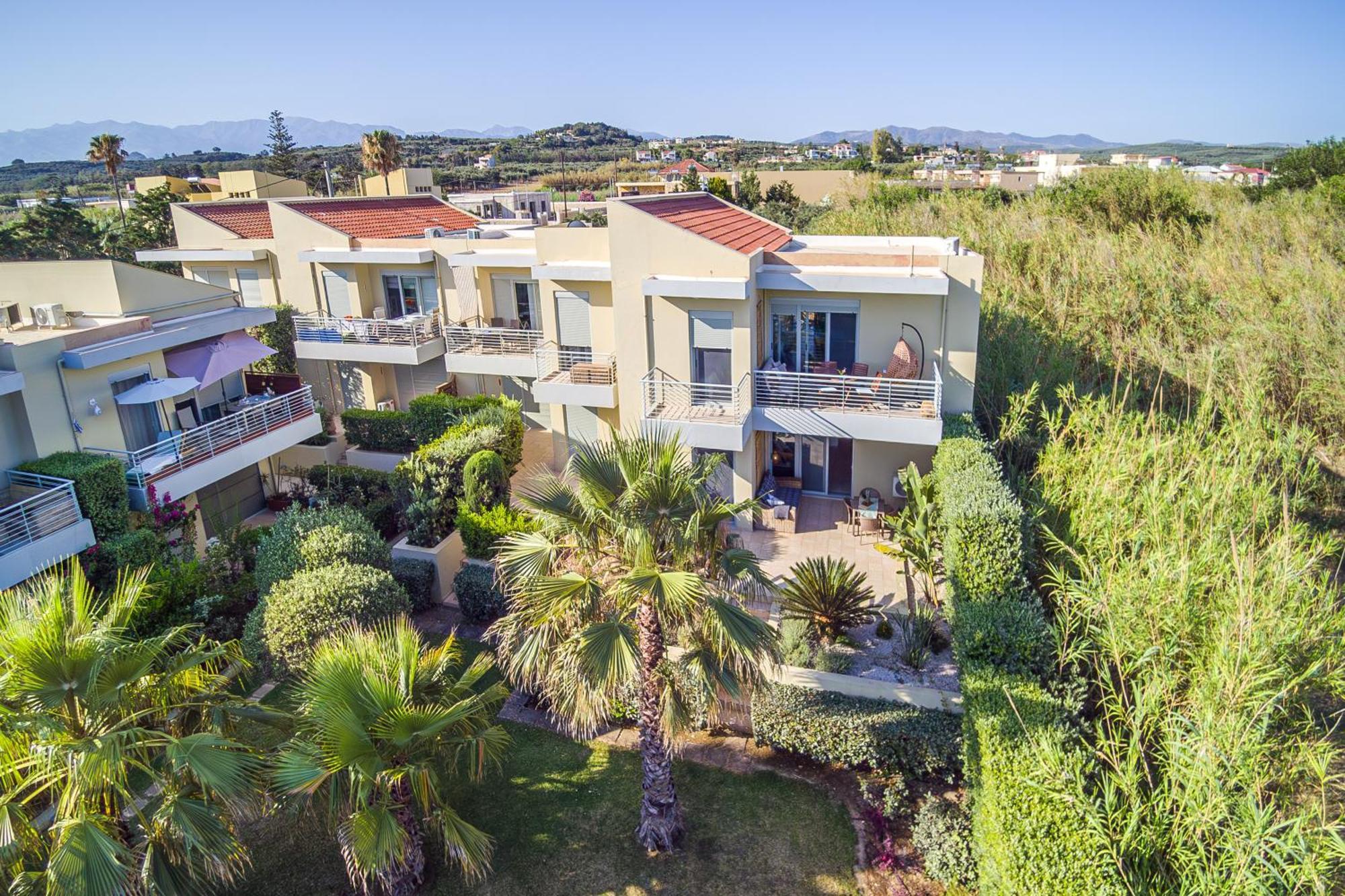 Maleme Yoga Blue Apartment Chania  Ngoại thất bức ảnh